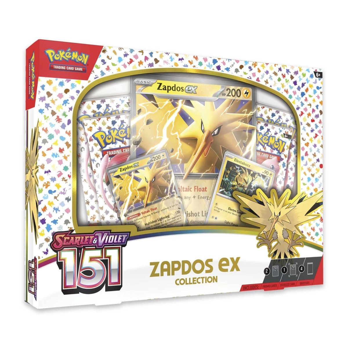 151: Zapdos EX Collection - SV: Scarlet & Violet