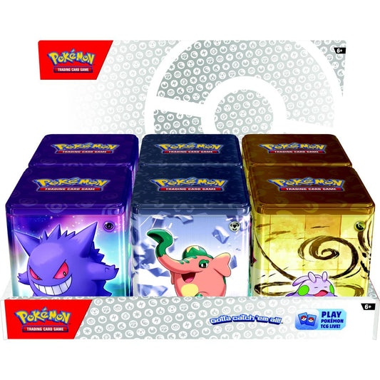 Pokémon TCG: Stacking Tin 2024 (1 Random Style Tin)
