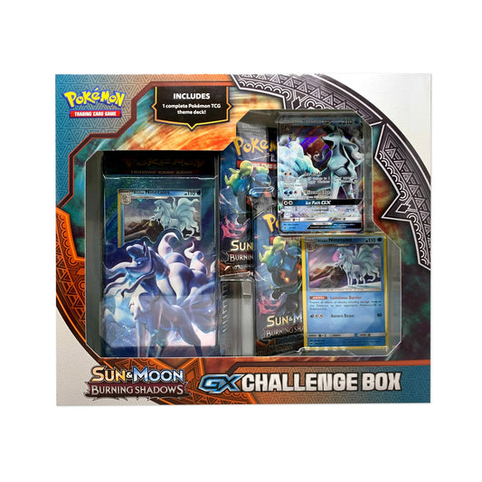 Alolan Ninetales GX Challenge Box - SM - Burning Shadows (SM03)