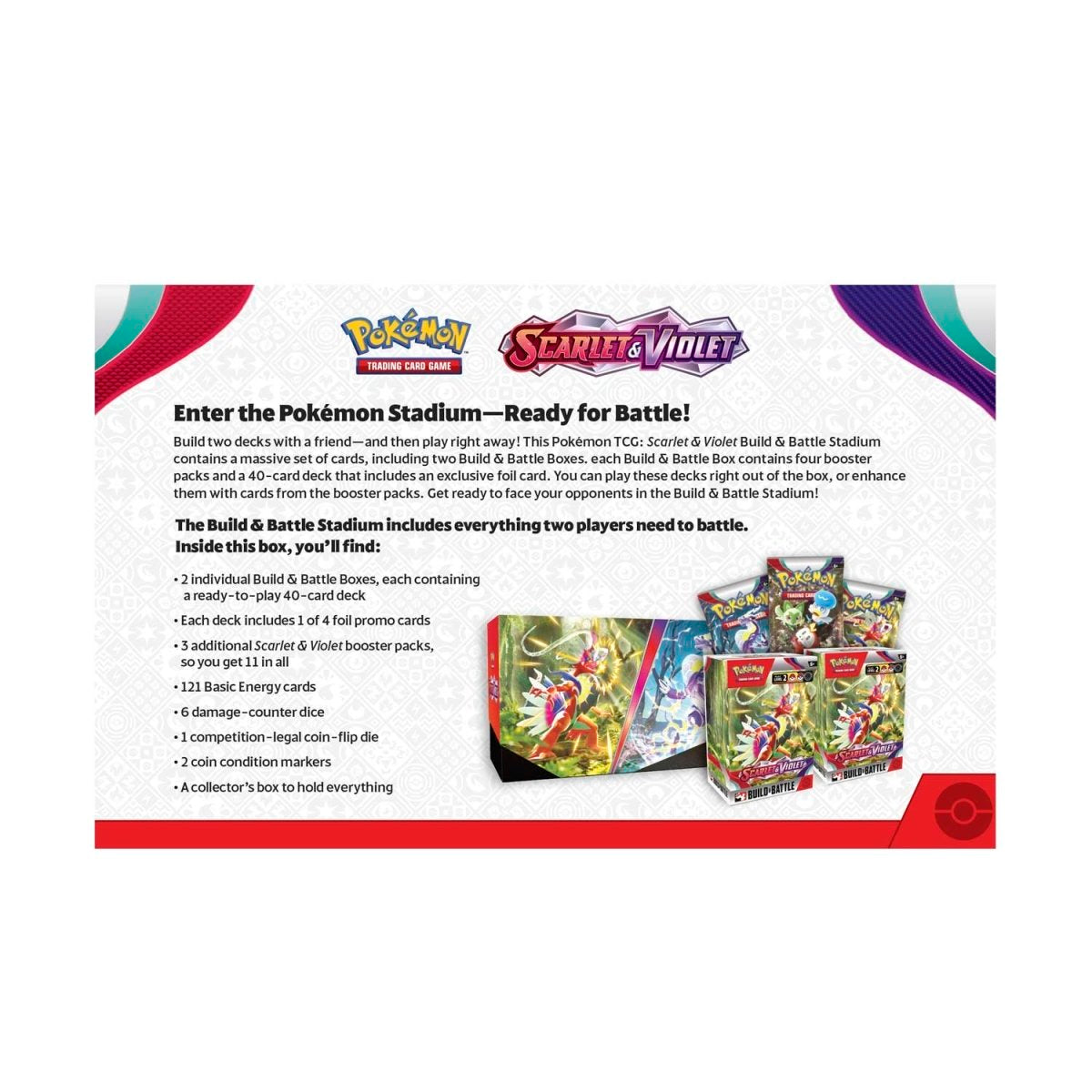 Scarlet & Violet Build & Battle Stadium - SV01: Scarlet & Violet Base Set
