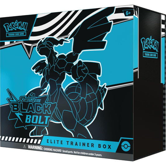 Pokémon: Black Bolt Elite Trainer Box 7/18 [PRE-ORDER]