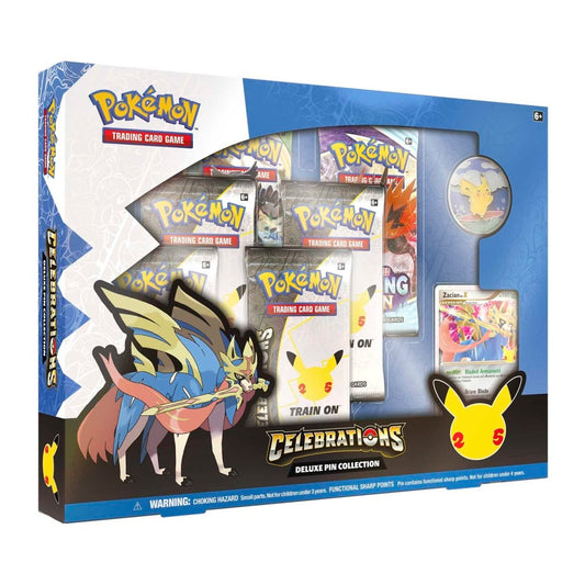 Celebrations Deluxe Pin Collection [Zacian LV. X] - Celebrations